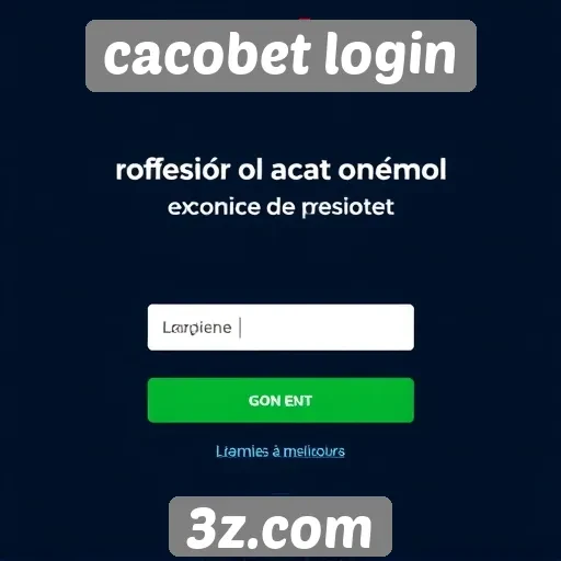 Ofertas e promoções do cacobet login