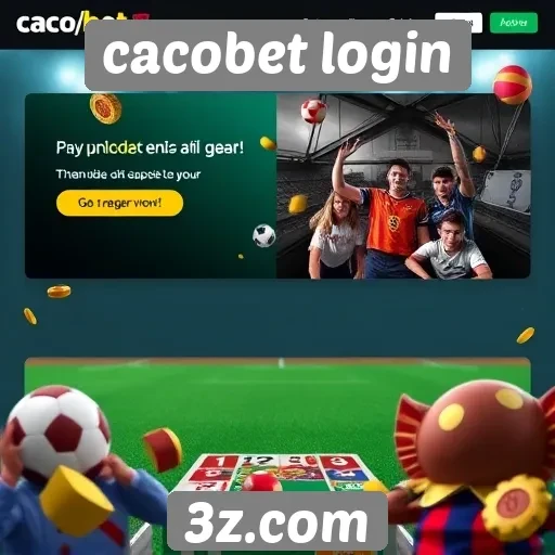 Promoções e bônus atrativos no Cacobet login
