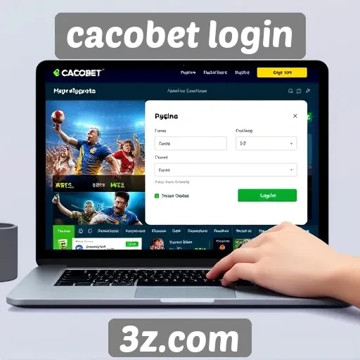 Experiência de usuário no site Cacobet Login