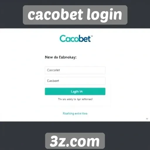 Experiência do usuário no site Cacobet Login
